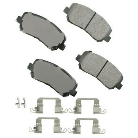 Akebono PRO-ACT Ultra-Premium Brake Pad Set, Ceramic Fits select: 2018-2022 JEEP CHEROKEE, 2015-2017 CHRYSLER 200