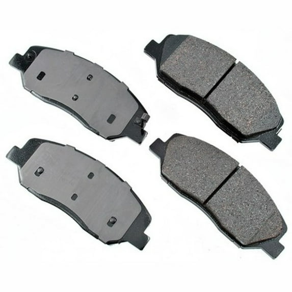 Akebono PRO-ACT Ultra-Premium Brake Pad Set, Ceramic