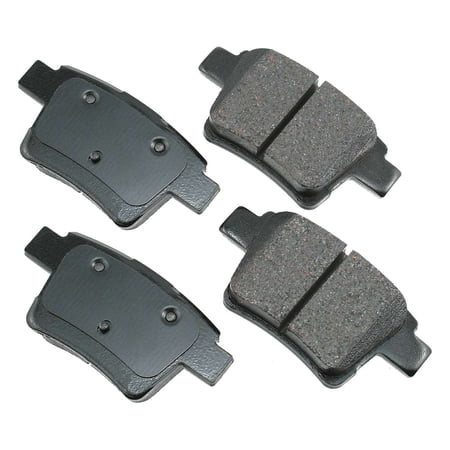 Akebono PRO-ACT Ultra-Premium Brake Pad Set, Ceramic