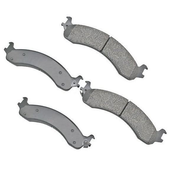 Akebono PRO-ACT Ultra-Premium Brake Pad Set, Ceramic