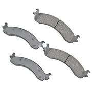 Akebono PRO-ACT Ultra-Premium Brake Pad Set, Ceramic