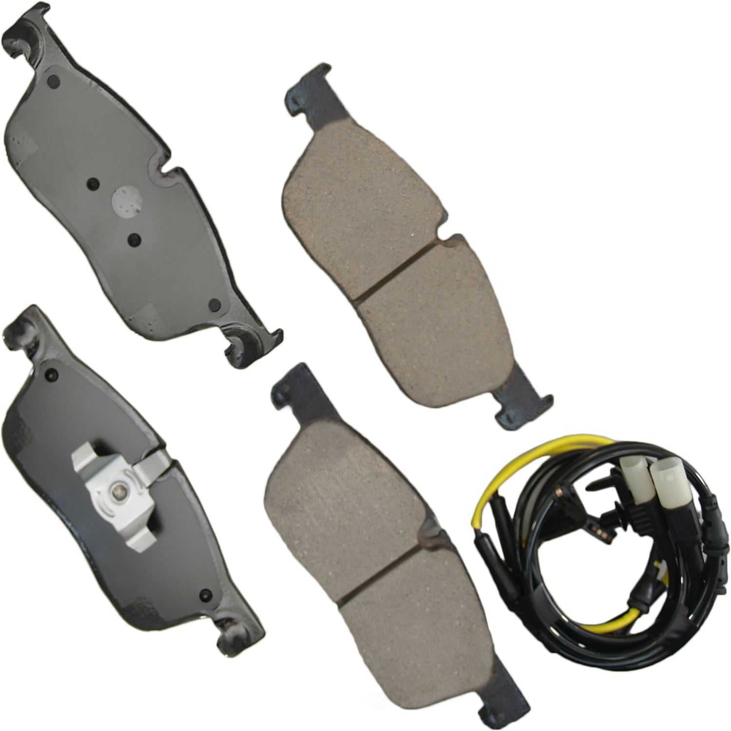 Akebono Performance EUR1838A Akebono EURO Ultra Premium Ceramic Disc ...