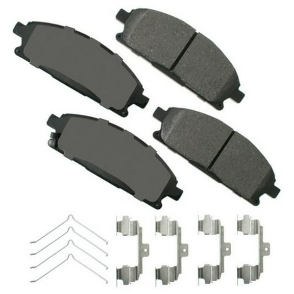 Akebono Pro-ACT Disc Brake Pad Set Fits select: 2003-2006 ACURA MDX, 2011-2017 NISSAN QUEST