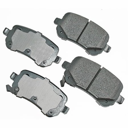 Akebono Pro-ACT Disc Brake Pad Set Fits select: 2008-2012 CHRYSLER TOWN & COUNTRY, 2008-2012 DODGE GRAND CARAVAN