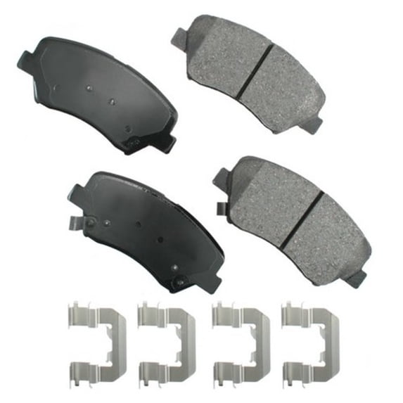Akebono Pro-ACT Disc Brake Pad Set Fits select: 2013-2016 HYUNDAI ELANTRA, 2013-2017 KIA FORTE