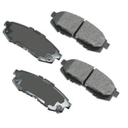 Akebono ProACT ACT1073 Ultra-Premium Ceramic Disc Brake Pads Fits select 2004-2006 MAZDA MPV