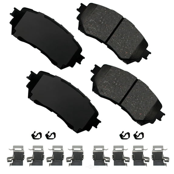 Akebono ProACT ACT1711 Ultra-Premium Ceramic Disc Brake Pads