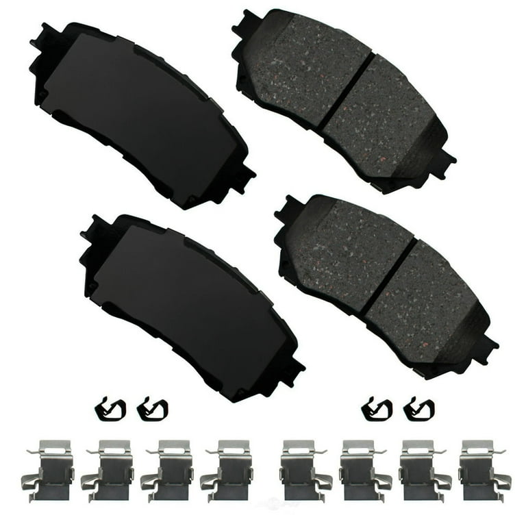Akebono ProAct Ultra-Premium Brake Pads Mazda 6 ACT1711 Akebono ProAct Ultra-Premium Brake Pads Mazda 6 ACT1711