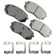 Akebono ProAct Front Hyundai and Kia Ceramic Brake Pads, Ultra-Premium Fits select 2015-2017 HYUNDAI SONATA, 2010-2017 HYUNDAI TUCSON