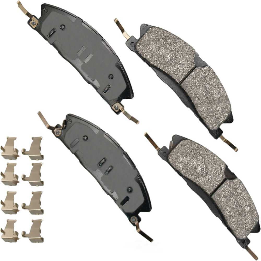 Akebono SDF1611A Severe Duty Ultra Premium Disc Brake Pad Kit