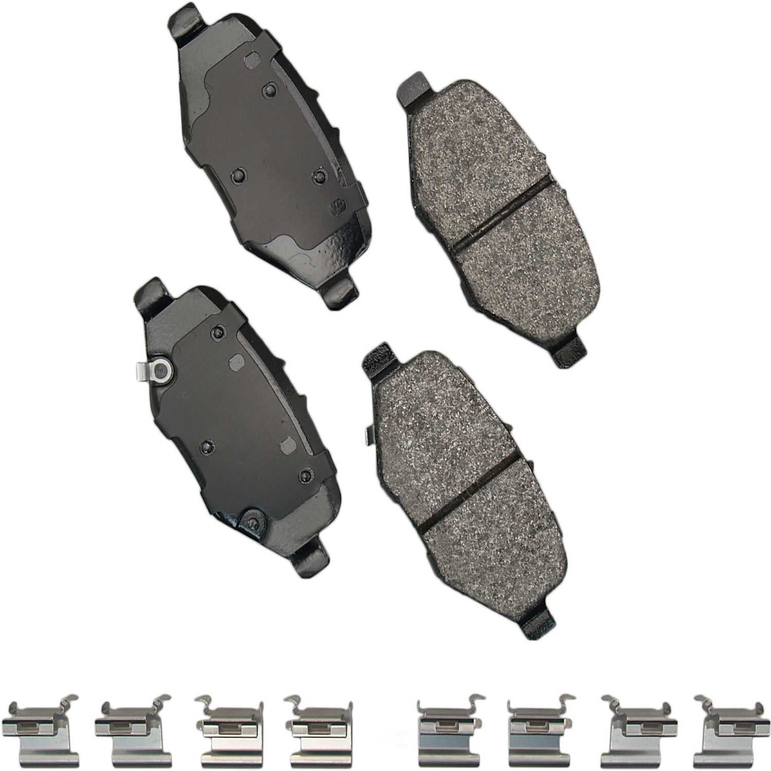 Akebono SDF1612 Severe Duty Ultra Premium Disc Brake Pad Kit