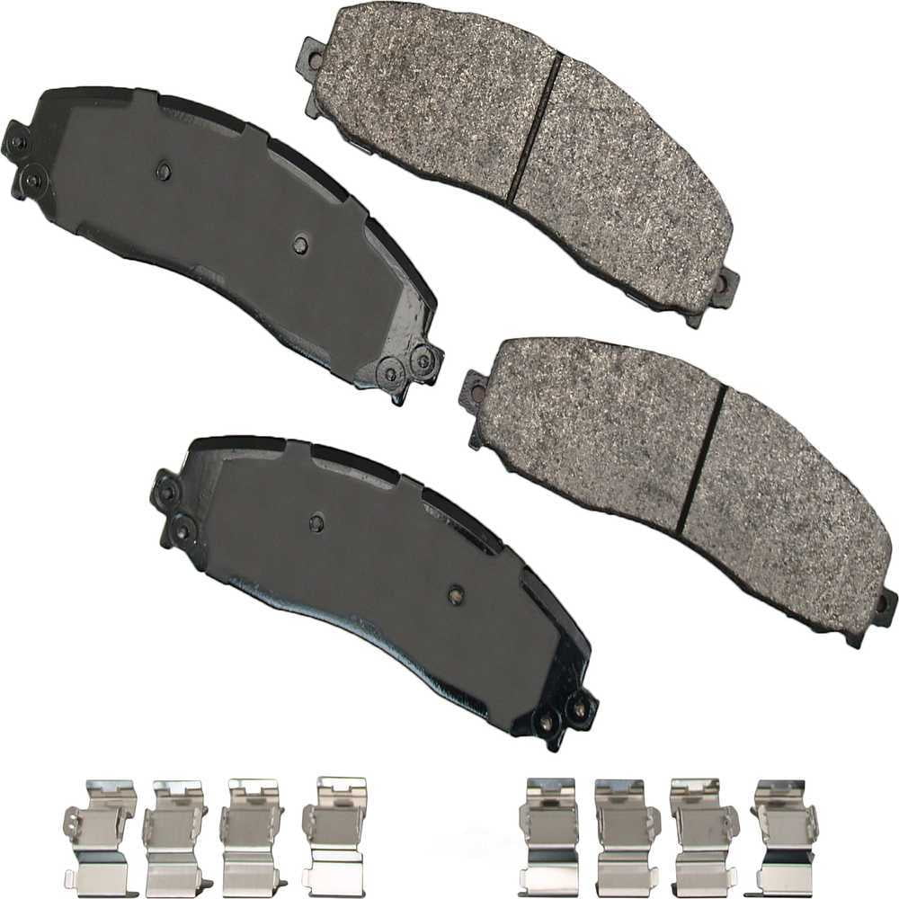 Akebono SDF1691 Severe Duty Ultra Premium Disc Brake Pad Kit