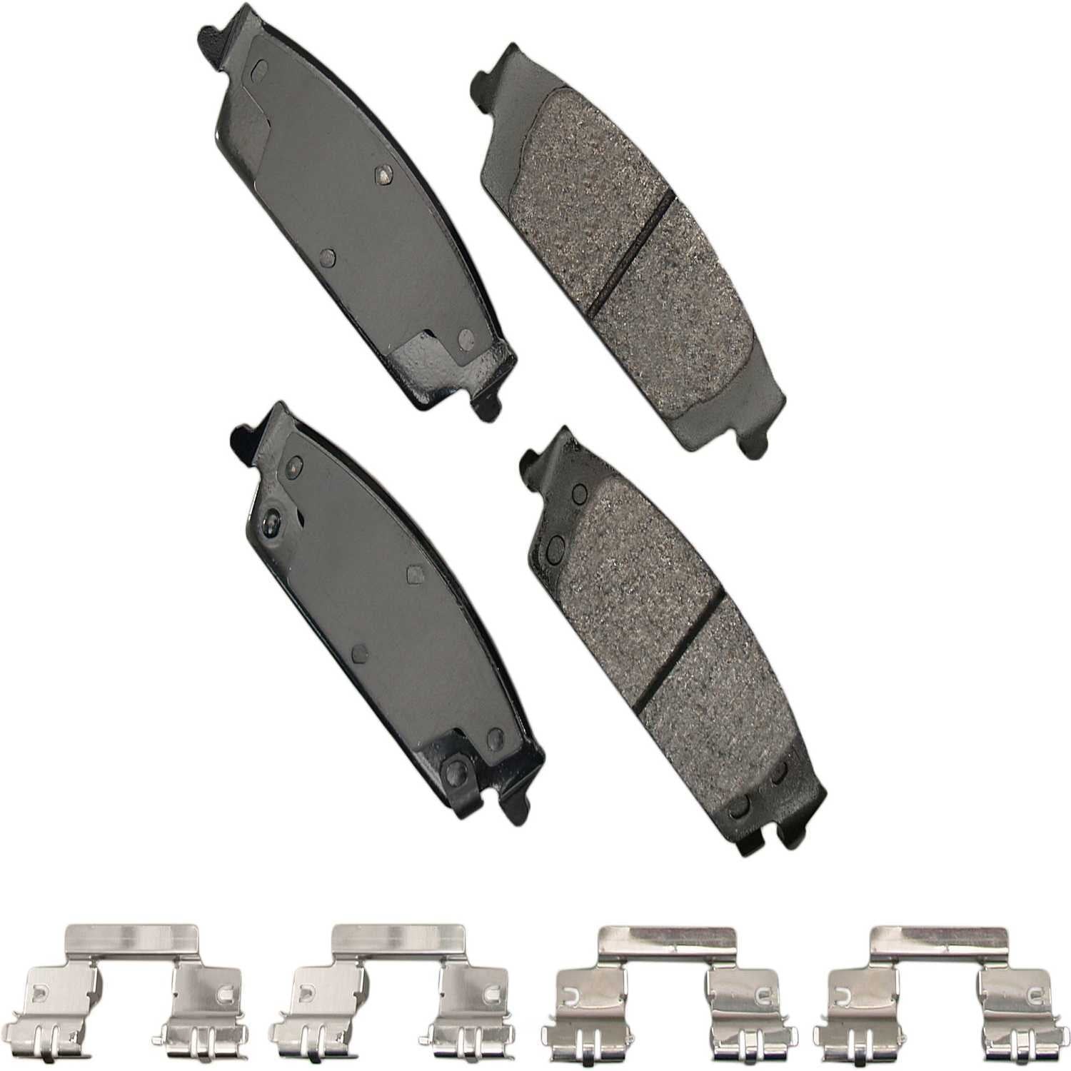 Akebono SDF1707 Severe Duty Ultra Premium Disc Brake Pad Kit