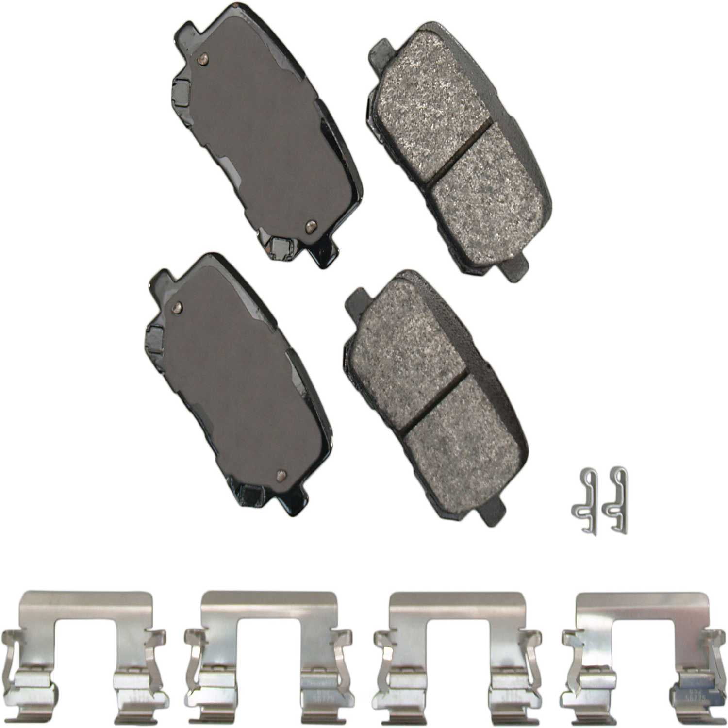 Akebono SDF1766 Severe Duty Ultra Premium Disc Brake Pad Kit