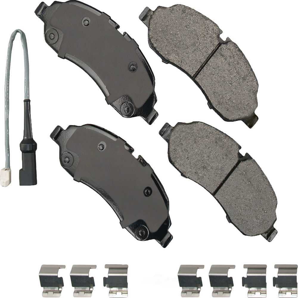 Akebono SDF1774A Severe Duty Ultra Premium Disc Brake Pad Kit
