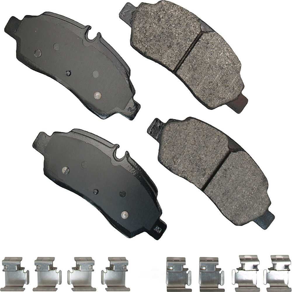 Akebono SDF1775 Severe Duty Ultra Premium Disc Brake Pad Kit
