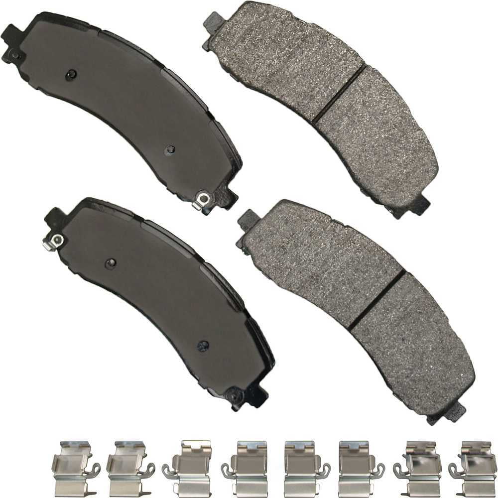 Akebono SDF2225 Severe Duty Ultra Premium Disc Brake Pad Kit