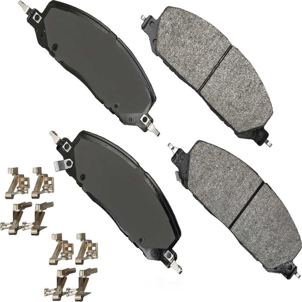 Akebono SDF2229 Severe Duty Ultra Premium Disc Brake Pad Kit