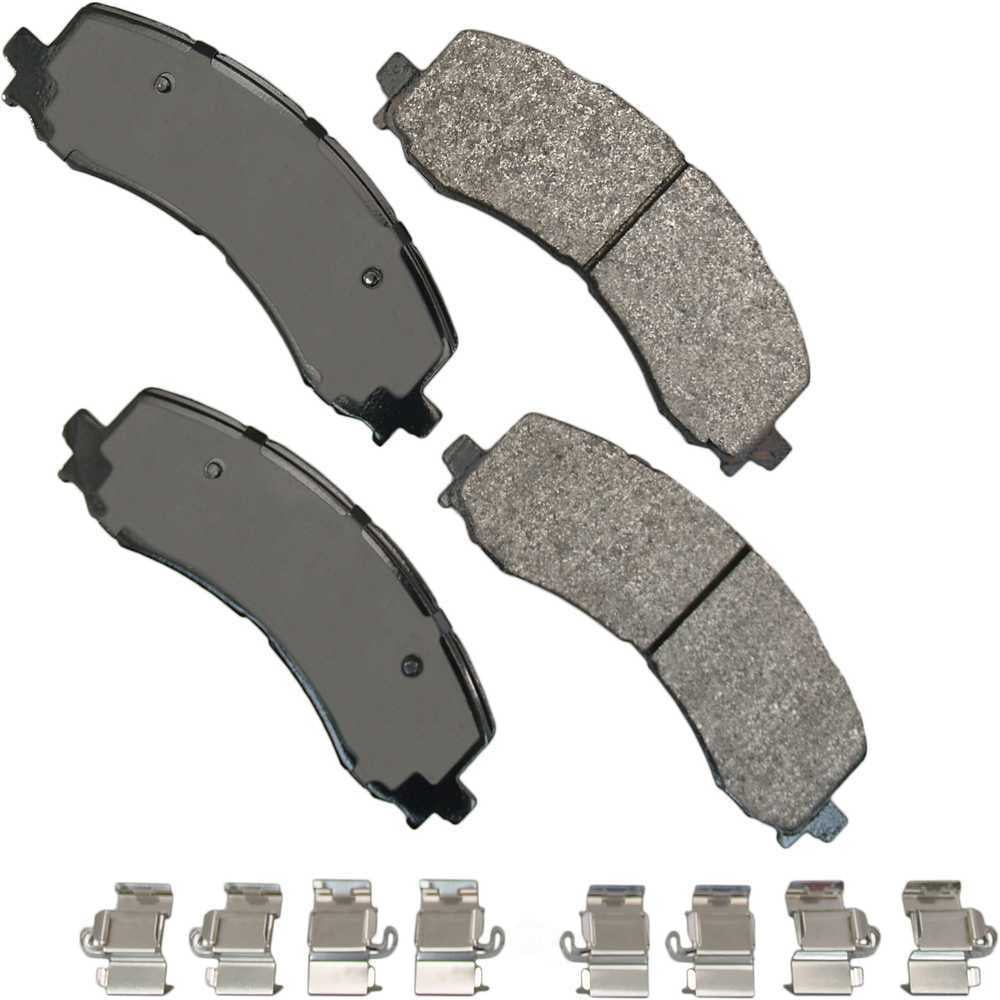 Akebono SDF2382 Severe Duty Ultra Premium Disc Brake Pad Kit