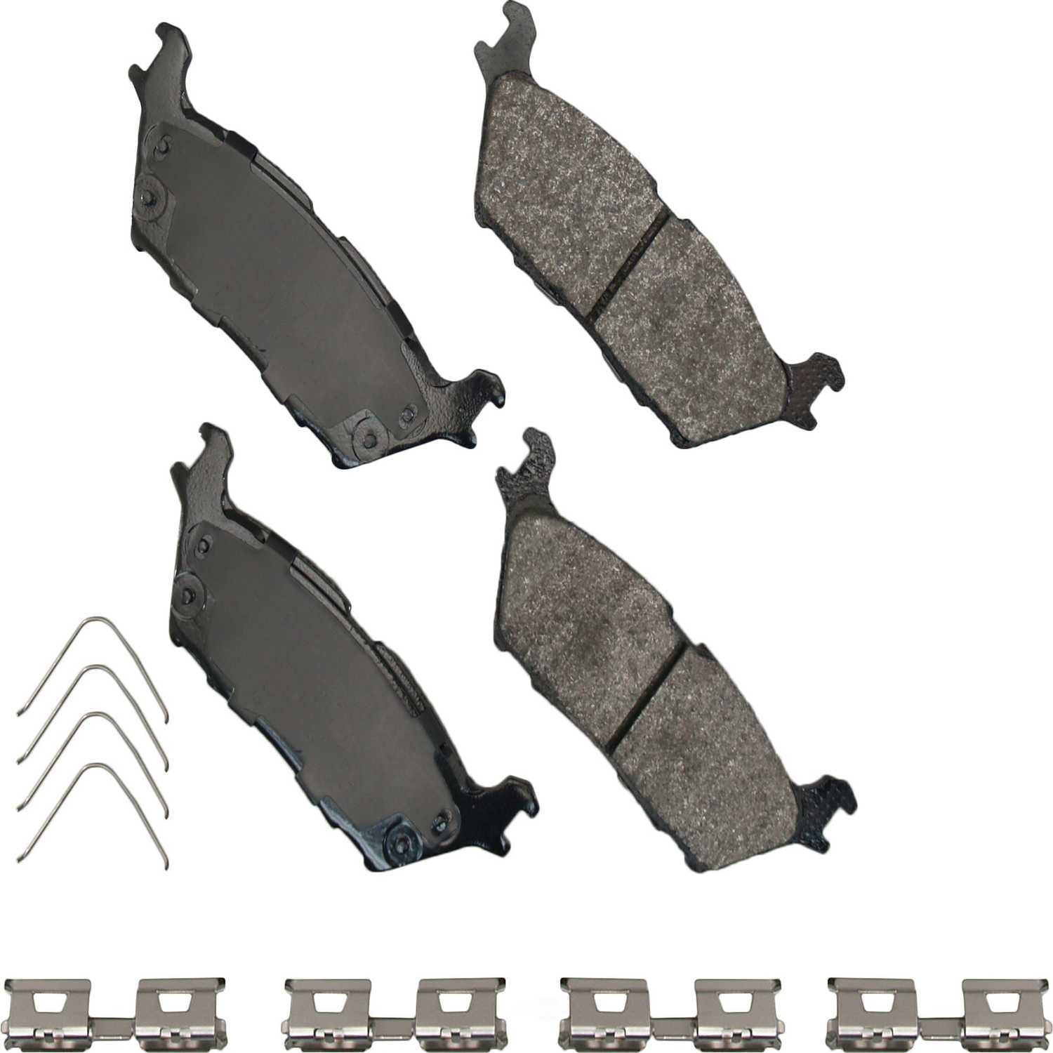 Akebono SDF2383 Severe Duty Ultra Premium Disc Brake Pad Kit