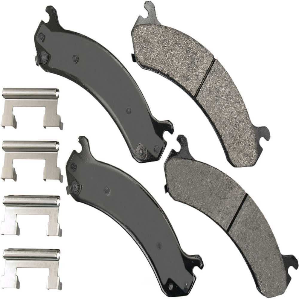 Akebono SDF784 Severe Duty Ultra Premium Disc Brake Pad Kit