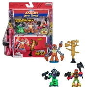 Akedo Beast Claw Strike Starter Pack 3 Mini Battling Warriors with Exclusive Controller, Ages 6+