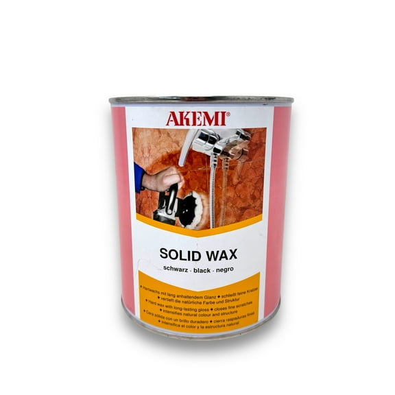 Akemi - Solid Paste Wax Black - 750ml