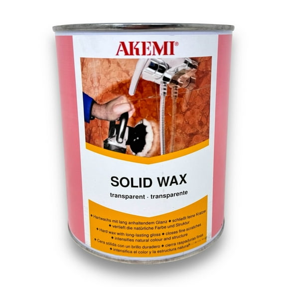 Akemi - Solid Paste Wax Transparent - 750ml