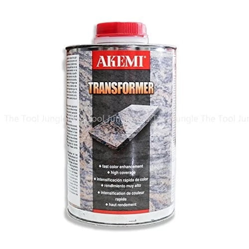 Akemi Transformer Enhancer, 1000 ml Color Enhancing Stone Sealer, Wet Look Finish for Natural Stone, Indoor & Outdoor Use