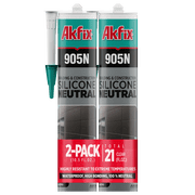 Akfix 905N Neutral Silicone Sealant 10.5 fl oz-2 Pack