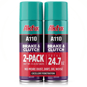 Akfix A110 Brake Cleaner Non Chlorinate Spray, Fast Drying, 12.35 oz, 2 Pack