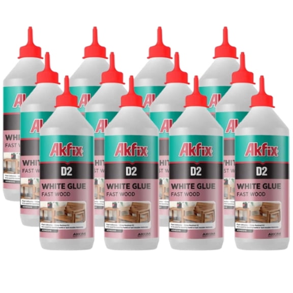 Akfix D2 PVA Glue Super Frame Work-12 Pack