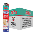 thumbnail image 1 of Akfix Thermcoat Thermal & Acoustic Spray Foam Insulation - Fire Rated Closed Cell Expanding Foam, 480 Board Feet - 24 Pack, 1 of 5