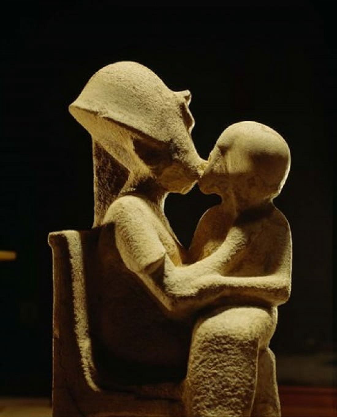 Akhenaten with child Egyptian Museum Amarna Cairo Egypt Canvas Art - Kenneth Garrett DanitaDelimont (30 x 36)