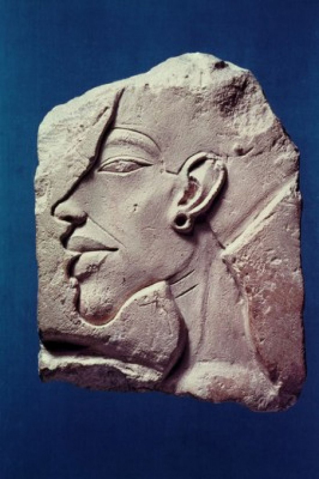 Akhenaton 1350 BC - Amarna Period Egyptian Art Staatliche Museum Berlin Germany Canvas Art - (18 x 24)