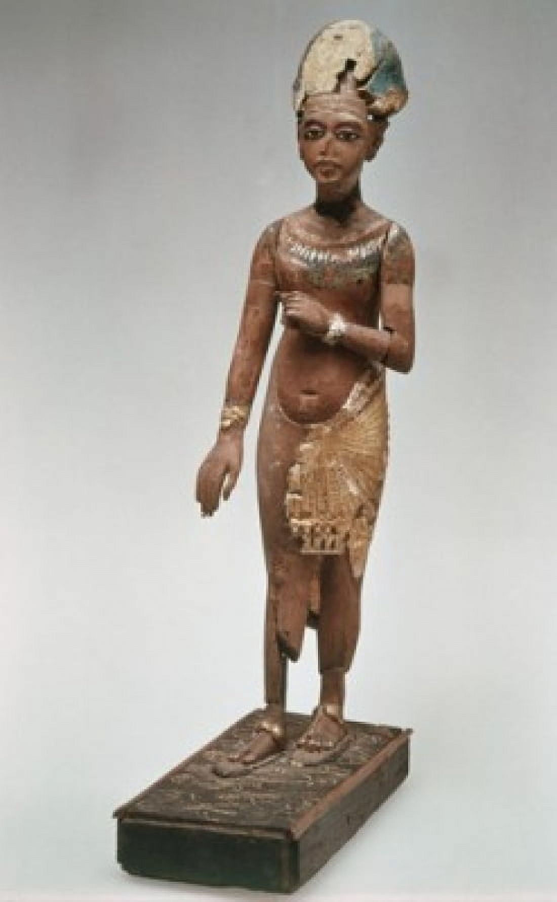 Akhenaton Statue 1350 BC - Amarna Period Egyptian Art Sculpture Staatliche Museen Berlin Germany Canvas Art - (24 x 36)