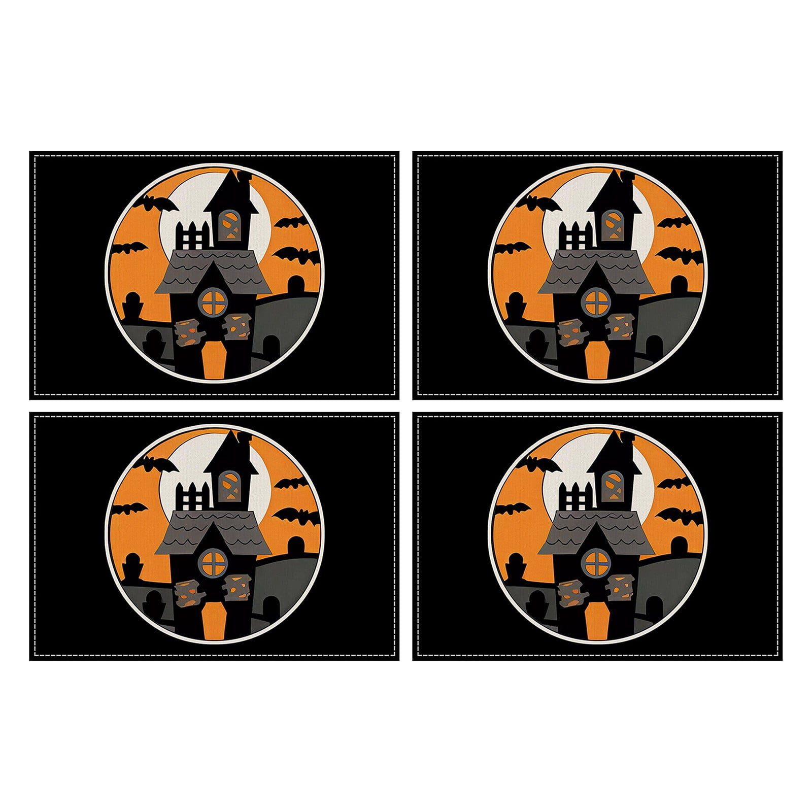 Akhfrdv Halloween Decorations Clearance Placemat Halloween Placemats
