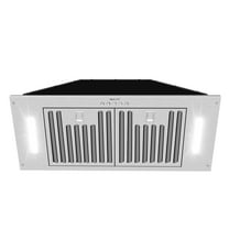 Akicon 30"/36" Range Hood Insert Stainless Steel 600CFM with 3 Speeds and Led Lights Cold Bright 30inch
