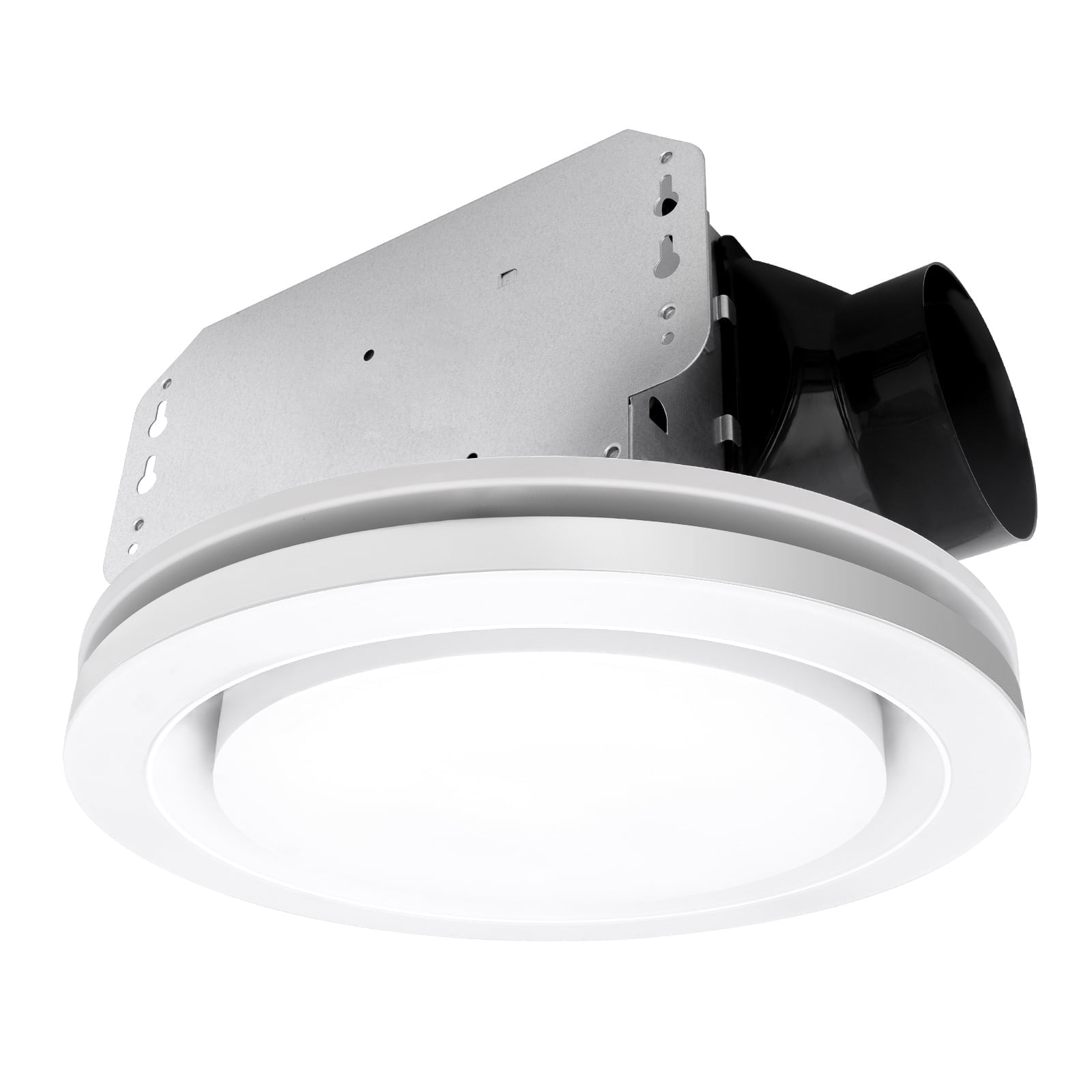 Akicon 90 CFM Bathroom Exhaust Fan, Matte White