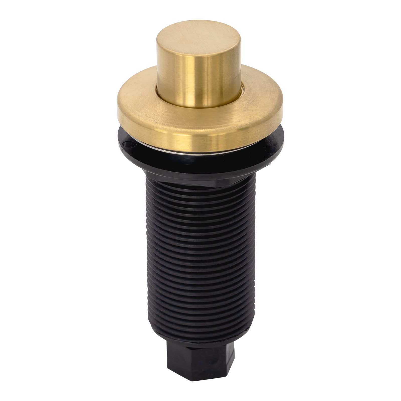 Brushed Gold Brass Garbage Disposal Air Switch Kit