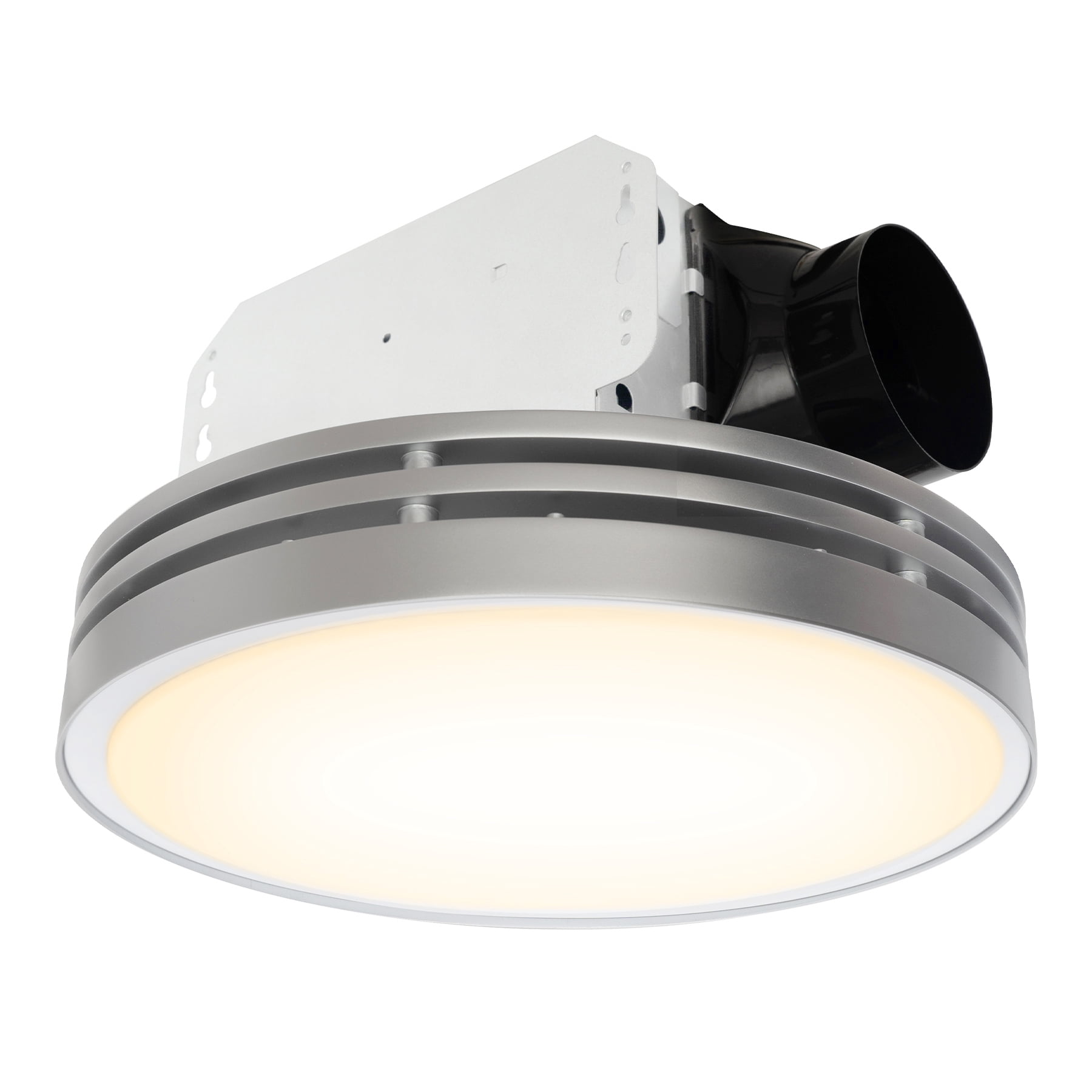 Akicon Bathroom Exhaust Fan with Light, 110 CFM, 2.0 Sones Quiet Energy ...