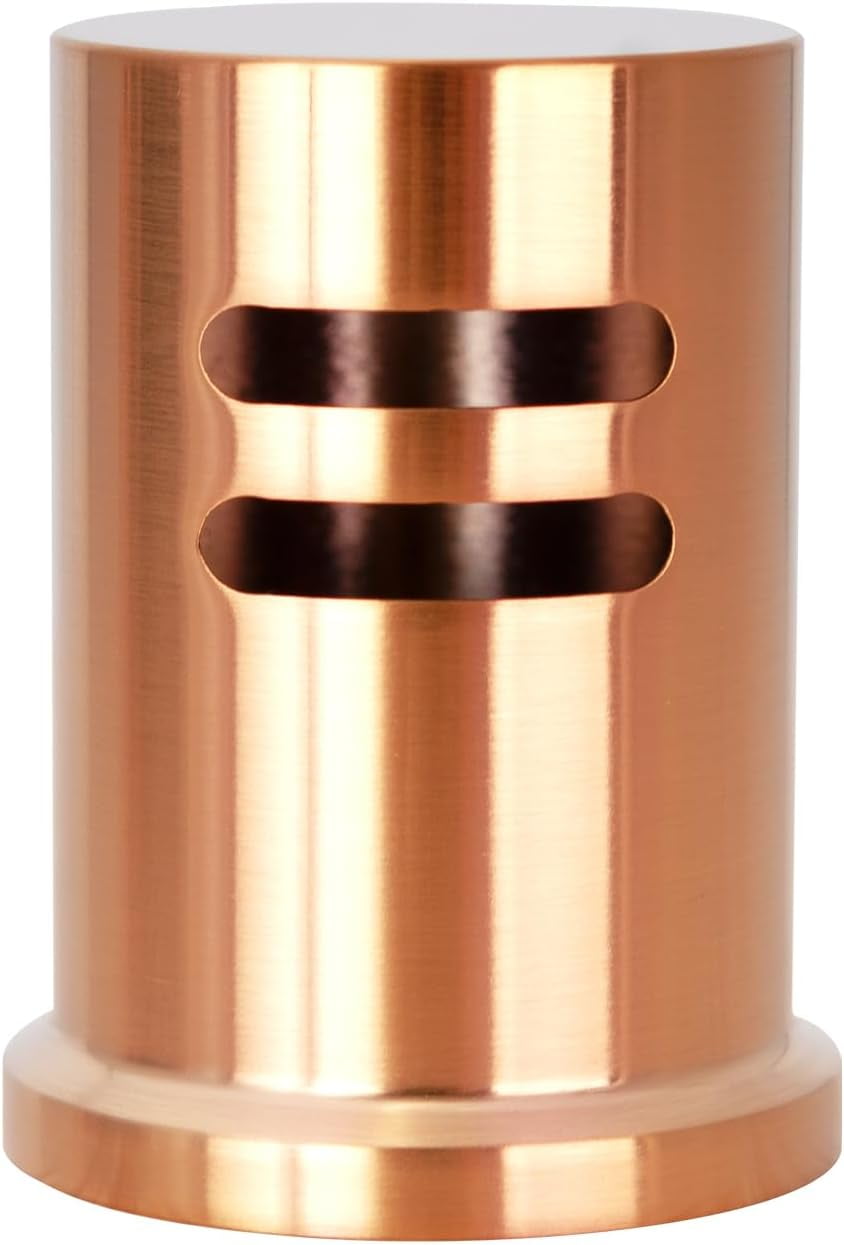 Copper Dual-Threaded Kitchen Sink Air Gap Cover