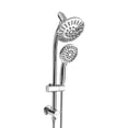 thumbnail image 1 of Akicon High Pressure Rain Shower Head with Handheld Spray Combo, Dual Shower Head with Height & Angle Adjustable Design, 6 Spray Settings Handheld Shower Head, Bathroom Shower System, 1 of 6