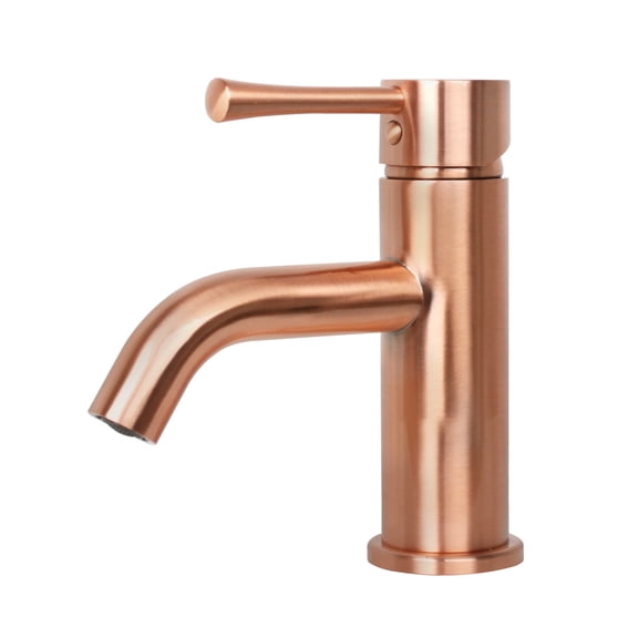 One-Handle Copper Bathroom Sink Faucet