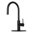 thumbnail image 1 of Akicon One-Handle Pull-Down Kitchen Faucet Matte Black Matte, 1 of 5