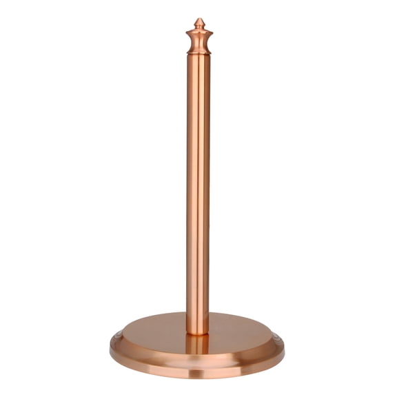 Akicon Paper Towel Holder Stand for Kitchen Countertop & Dining Room Table (Copper, Morden)