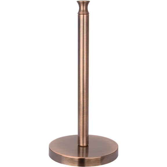 Akicon Paper Towel Holder Roll Dispenser Stand for Kitchen Countertop & Dining Room Table Modern Style, Antique Copper