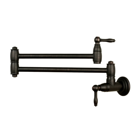 Akicon Pot Filler Kitchen Faucet Wall-Mounted - Oil Rubbed Bronze