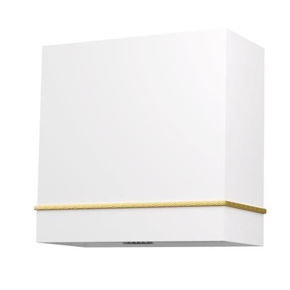 Akicon Range Hood 30 Inch, 600 CFM Stainless Steel Vent Hood with Powerful Range Hood Insert, Modern Square Kitchen Hood with 3 Speed Control, LED Lights, Baffle Filters, Wall Mounted (AK-HS30HA-SWG)