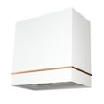 thumbnail image 1 of Akicon Range Hood 30 Inch, 600 CFM Stainless Steel Vent Hood with Powerful Range Hood Insert, Modern Square Kitchen Hood with 3 Speed Control, LED Lights, Baffle Filters, Wall Mounted (AK-HS30HA-SWC), 1 of 7
